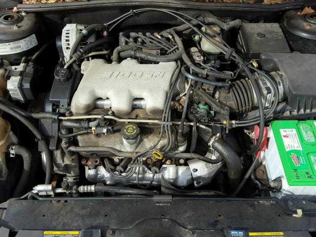 1G1NE52J82M621937 - 2002 CHEVROLET MALIBU LS შავი ფოტო 7