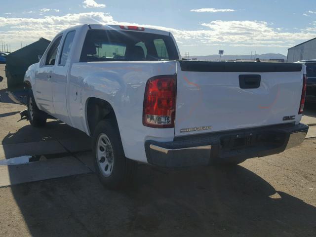 1GTR1TEX1CZ166300 - 2012 GMC SIERRA C15 WHITE photo 3