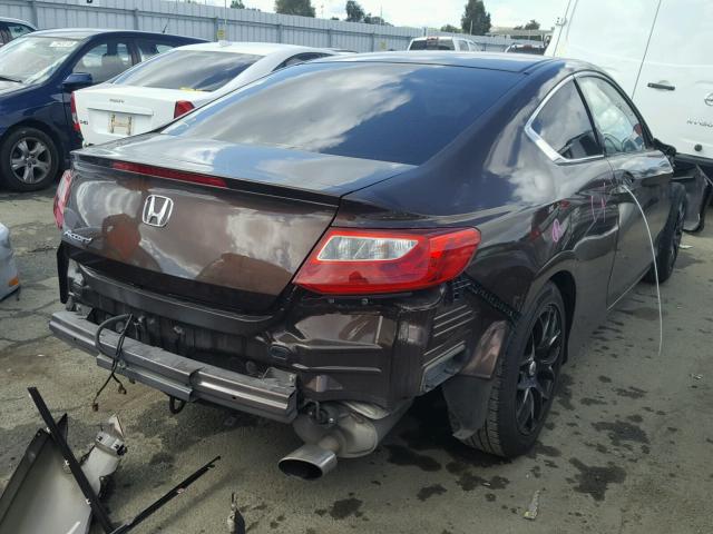 1HGCT1B35DA007903 - 2013 HONDA ACCORD LX- BROWN photo 4