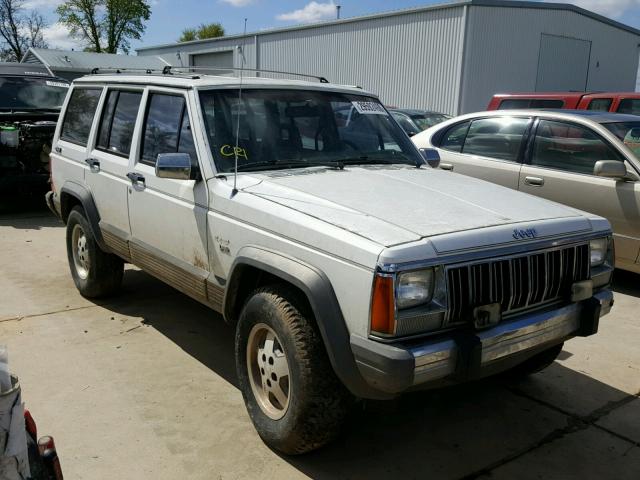 1J4FJ58LXLL220925 - 1990 JEEP CHEROKEE WHITE photo 1