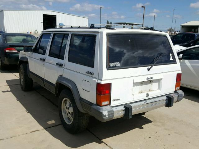 1J4FJ58LXLL220925 - 1990 JEEP CHEROKEE WHITE photo 3