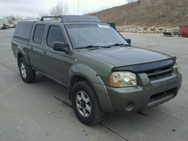 1N6MD27Y83C439931 - 2003 NISSAN FRONTIER C GREEN photo 1