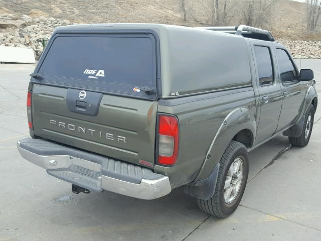 1N6MD27Y83C439931 - 2003 NISSAN FRONTIER C GREEN photo 4