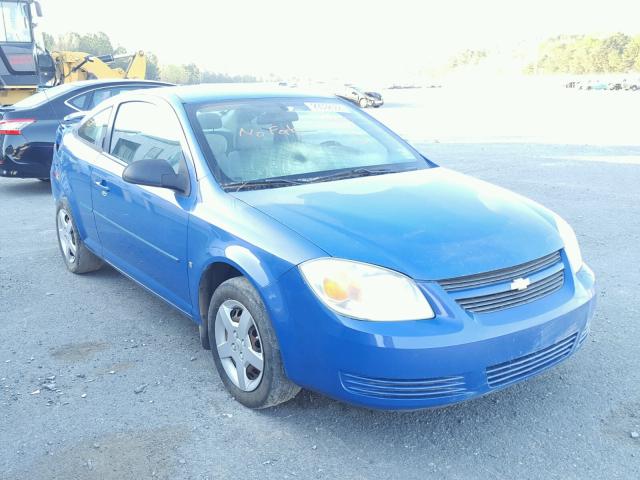 1G1AK18F787121407 - 2008 CHEVROLET COBALT LS BLUE photo 1