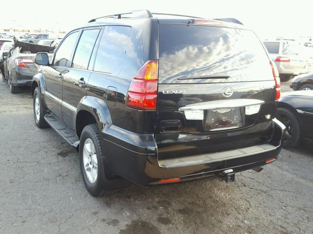 JTJBT20X330012623 - 2003 LEXUS GX 470 BLACK photo 3