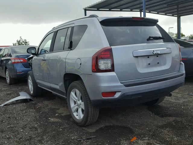 1C4NJCBB9ED890033 - 2014 JEEP COMPASS SP GRAY photo 3