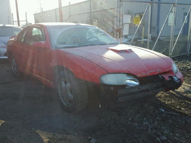 2G1WW12M6X9297637 - 1999 CHEVROLET MONTE CARL 红色 照片 1