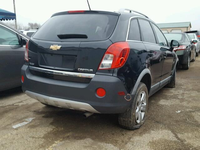 3GNAL2EK1ES591741 - 2014 CHEVROLET CAPTIVA LS 黑色 照片 4