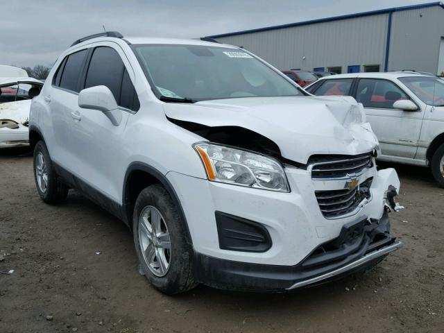 3GNCJRSB7FL236547 - 2015 CHEVROLET TRAX 1LT WHITE photo 1