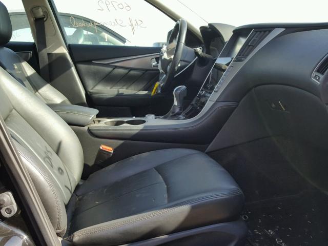 JN1BV7AP4EM679451 - 2014 INFINITI Q50 BASE Negro foto 5