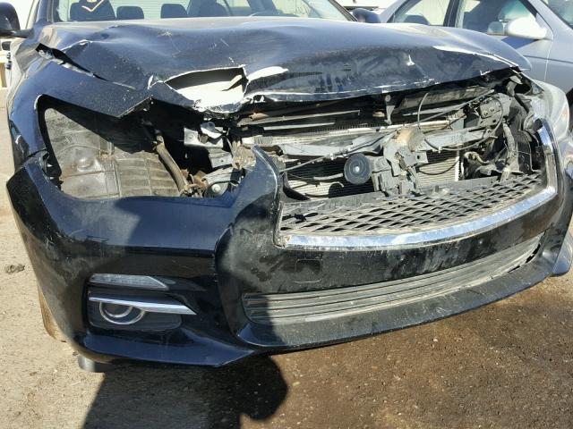 JN1BV7AP4EM679451 - 2014 INFINITI Q50 BASE Negro foto 9