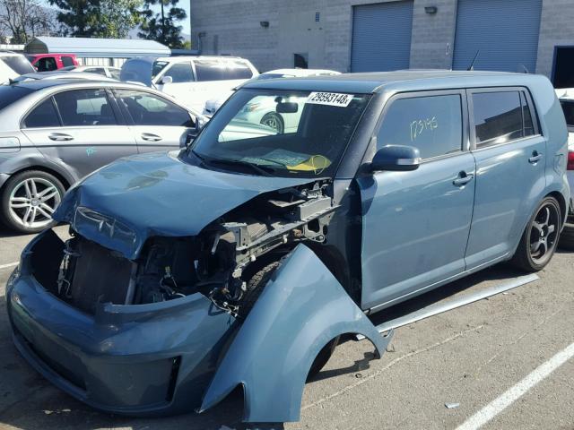 JTLKE50E481006607 - 2008 TOYOTA SCION XB მწვანე ფოტო 2