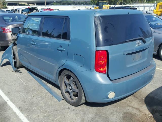 JTLKE50E481006607 - 2008 TOYOTA SCION XB მწვანე ფოტო 3