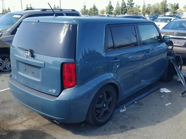 JTLKE50E481006607 - 2008 TOYOTA SCION XB მწვანე ფოტო 4