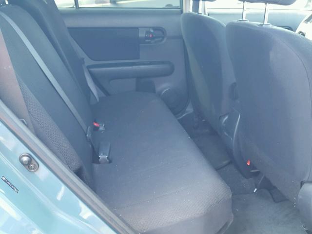 JTLKE50E481006607 - 2008 TOYOTA SCION XB მწვანე ფოტო 6