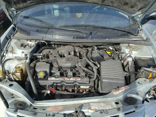 1C3EL65R02N110760 - 2002 CHRYSLER SEBRING LI SILVER photo 7