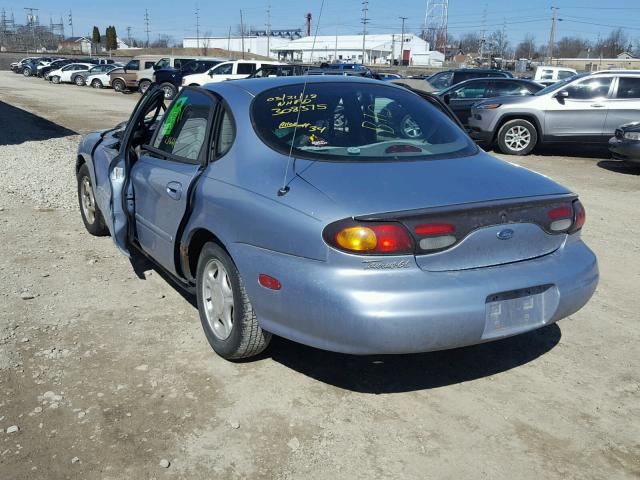 1FALP52U0VG308375 - 1997 FORD TAURUS GL BLUE photo 3