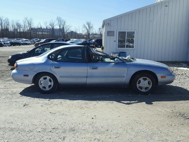 1FALP52U0VG308375 - 1997 FORD TAURUS GL BLUE photo 9