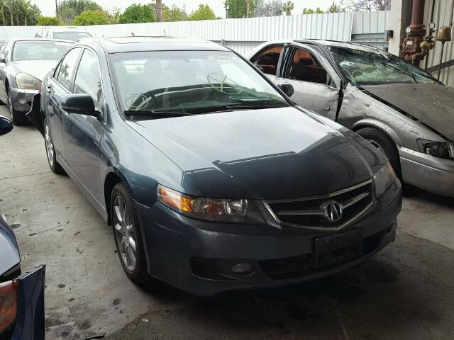 JH4CL96887C001281 - 2007 ACURA TSX GREEN photo 1
