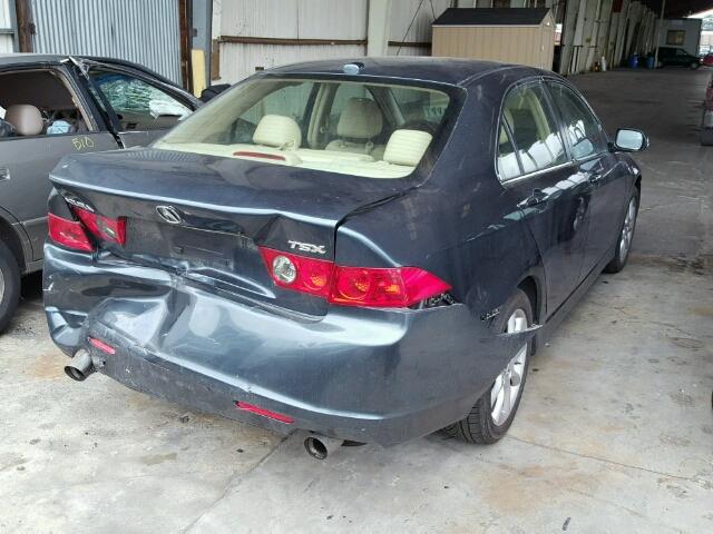 JH4CL96887C001281 - 2007 ACURA TSX GREEN photo 4