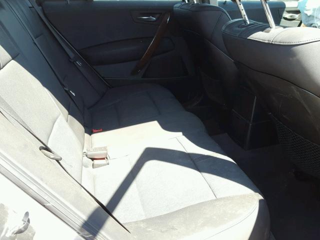 WBXPA93426WG77626 - 2006 BMW X3 3.0I SILVER photo 6