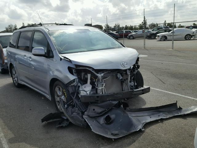 5TDXK3DC9DS346758 - 2013 TOYOTA SIENNA SPO SILVER photo 1