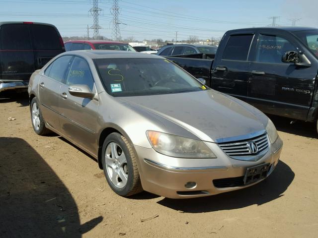 JH4KB16505C018840 - 2005 ACURA RL TAN photo 1