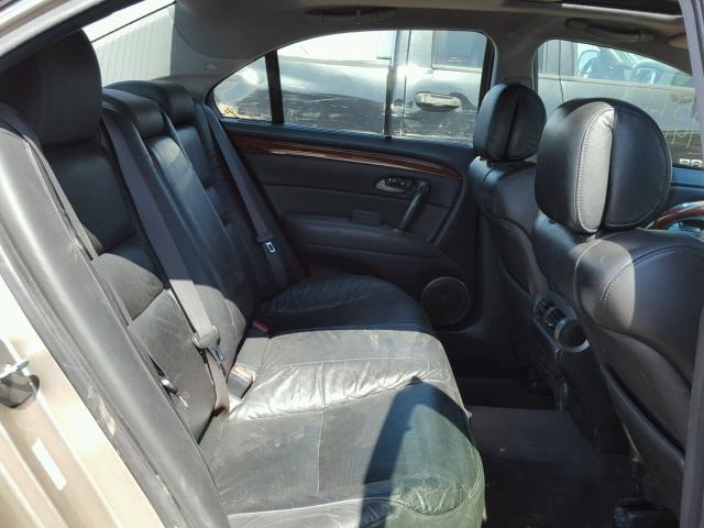 JH4KB16505C018840 - 2005 ACURA RL TAN photo 6