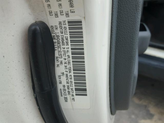 1J8HG48K56C161973 - 2006 JEEP COMMANDER WHITE photo 10