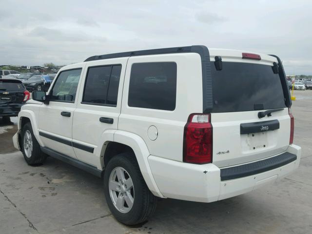 1J8HG48K56C161973 - 2006 JEEP COMMANDER WHITE photo 3