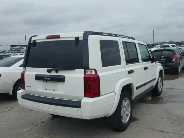1J8HG48K56C161973 - 2006 JEEP COMMANDER WHITE photo 4
