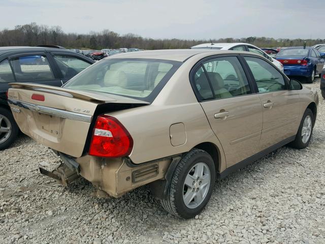 1G1ZT52835F266494 - 2005 CHEVROLET MALIBU LS თაფლისფერი ფოტო 4