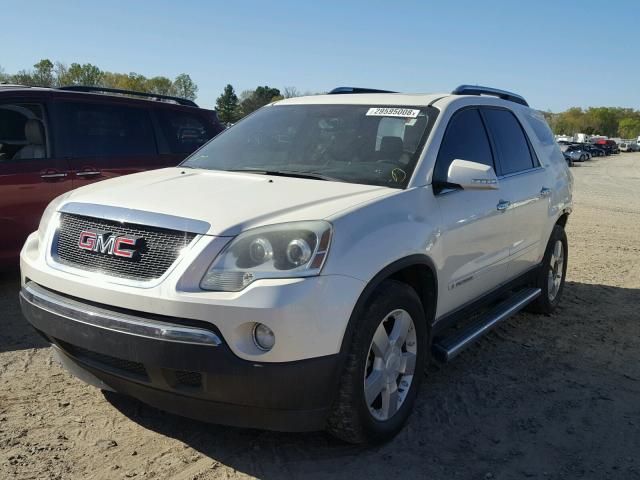 1GKER33738J186990 - 2008 GMC ACADIA SLT თეთრი ფოტო 2