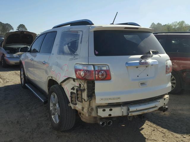 1GKER33738J186990 - 2008 GMC ACADIA SLT თეთრი ფოტო 3