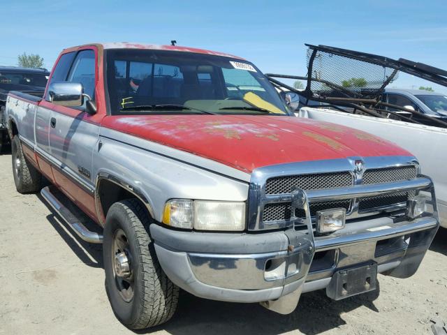 3B7KC23C8TM106876 - 1996 DODGE RAM 2500 RED photo 1