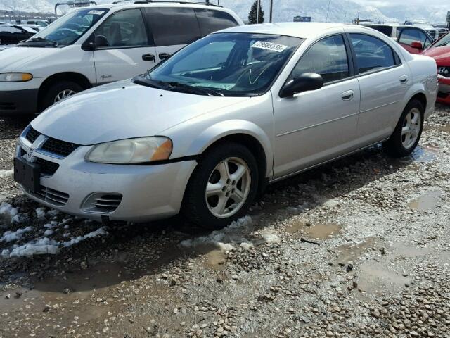 1B3EL46X95N666942 - 2005 DODGE STRATUS SX SILVER photo 2