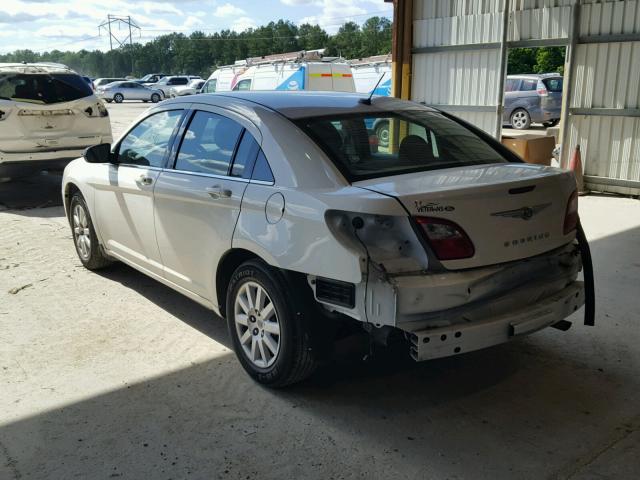 1C3LC46K28N284691 - 2008 CHRYSLER SEBRING LX WHITE photo 3