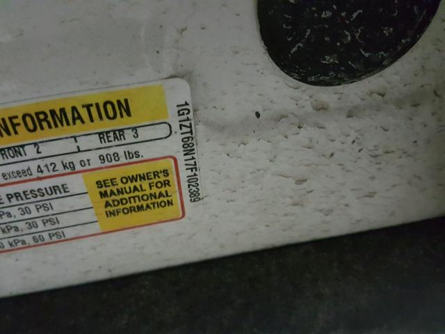 1G1ZT68N17F102389 - 2007 CHEVROLET MALIBU MAX 白色 照片 10