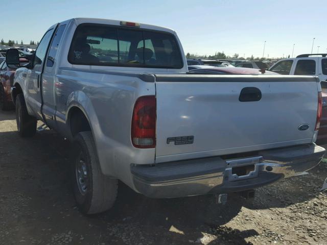 1FTNX21S51EA77402 - 2001 FORD F250 SUPER SILVER photo 3