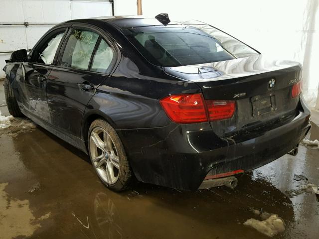 WBA3B9C59EF801420 - 2014 BMW 335 XI BLACK photo 3