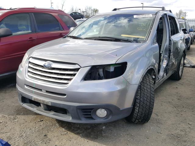 4S4WX96D884403731 - 2008 SUBARU TRIBECA GRAY photo 2