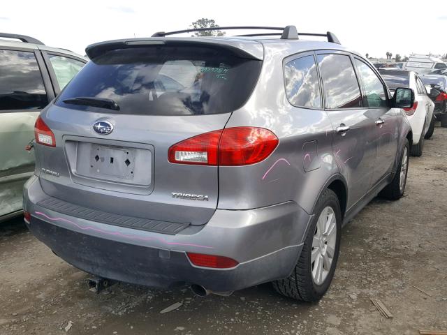 4S4WX96D884403731 - 2008 SUBARU TRIBECA GRAY photo 4