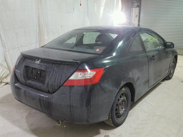 2HGFG12959H504643 - 2009 HONDA CIVIC EXL 黑色 照片 4