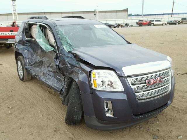 2GKALREK6E6137179 - 2014 GMC TERRAIN SL BLUE photo 1