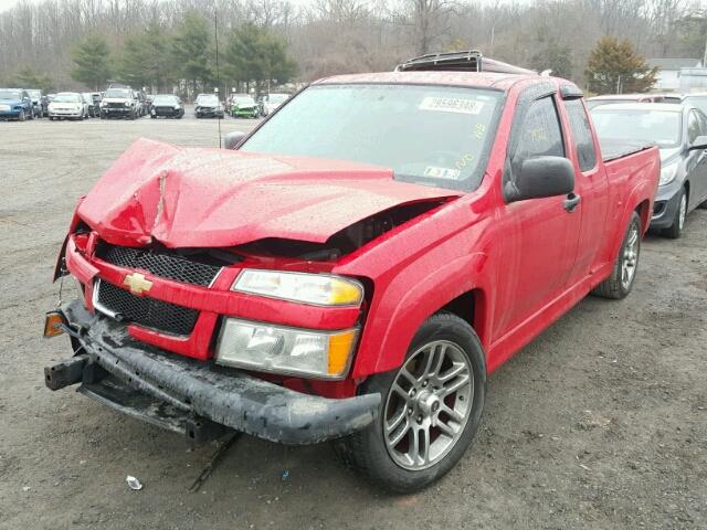 1GCCS196768292826 - 2006 CHEVROLET COLORADO RED photo 2