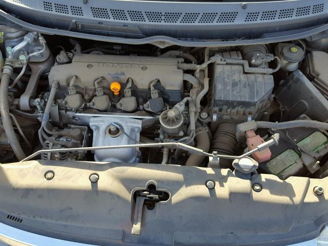 1HGFA15546L121768 - 2006 HONDA CIVIC LX GRAY photo 7