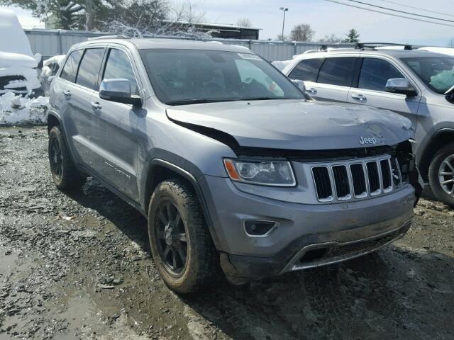 1C4RJFBG3EC288314 - 2014 JEEP GRAND CHER GRAY photo 1