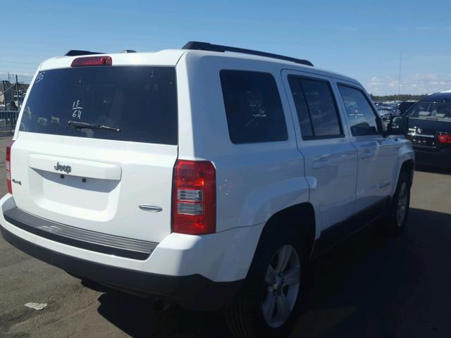 1C4NJRFB6HD174840 - 2017 JEEP PATRIOT LA WHITE photo 4