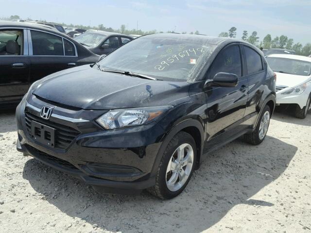 3CZRU5H30GM740835 - 2016 HONDA HR-V LX BLACK photo 2