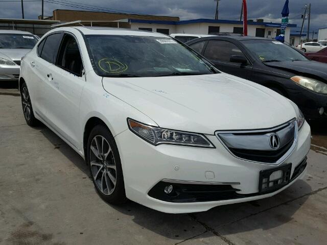 19UUB3F7XFA001551 - 2015 ACURA TLX WHITE photo 1